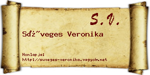 Süveges Veronika névjegykártya